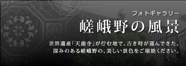 フォトギャラリー 嵯峨野の風景